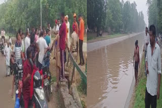 Five friends who were partying on the canal to celebrate the birth of their son drowned in the canal in bathinda