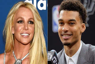 Britney Spears smacked in face by NBA star Victor Wembanyama