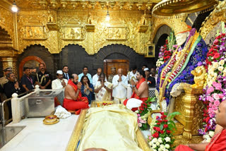 President Draupadi Murmu visited Shirdi