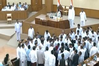 Ruckus inside Tripura assembly