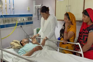 Union minister meet injured