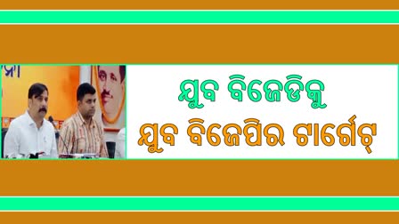 ବିଜେଡି ଯୁବମୋର୍ଚ୍ଚାକୁ ବିଜେପି ଯୁବମୋର୍ଚ୍ଚାର ଟାର୍ଗେଟ