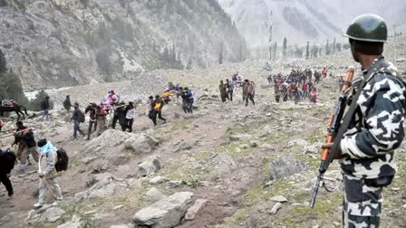 Amarnath Yatra temporarily suspended due to bad weather