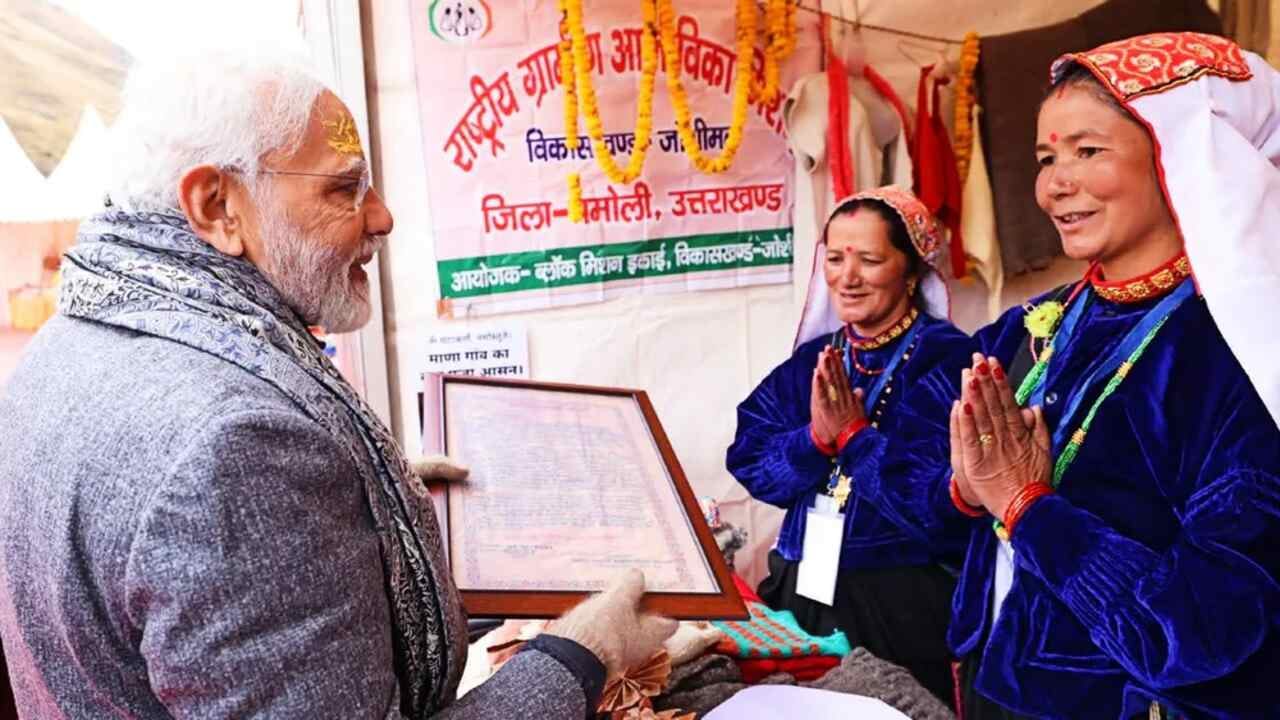 Tribal women of Niti Mana Valley