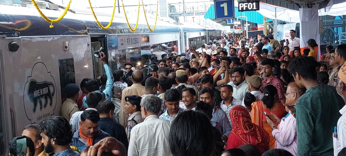 Jodhpur Ahmedabad Vande Bharat Train Flagged off