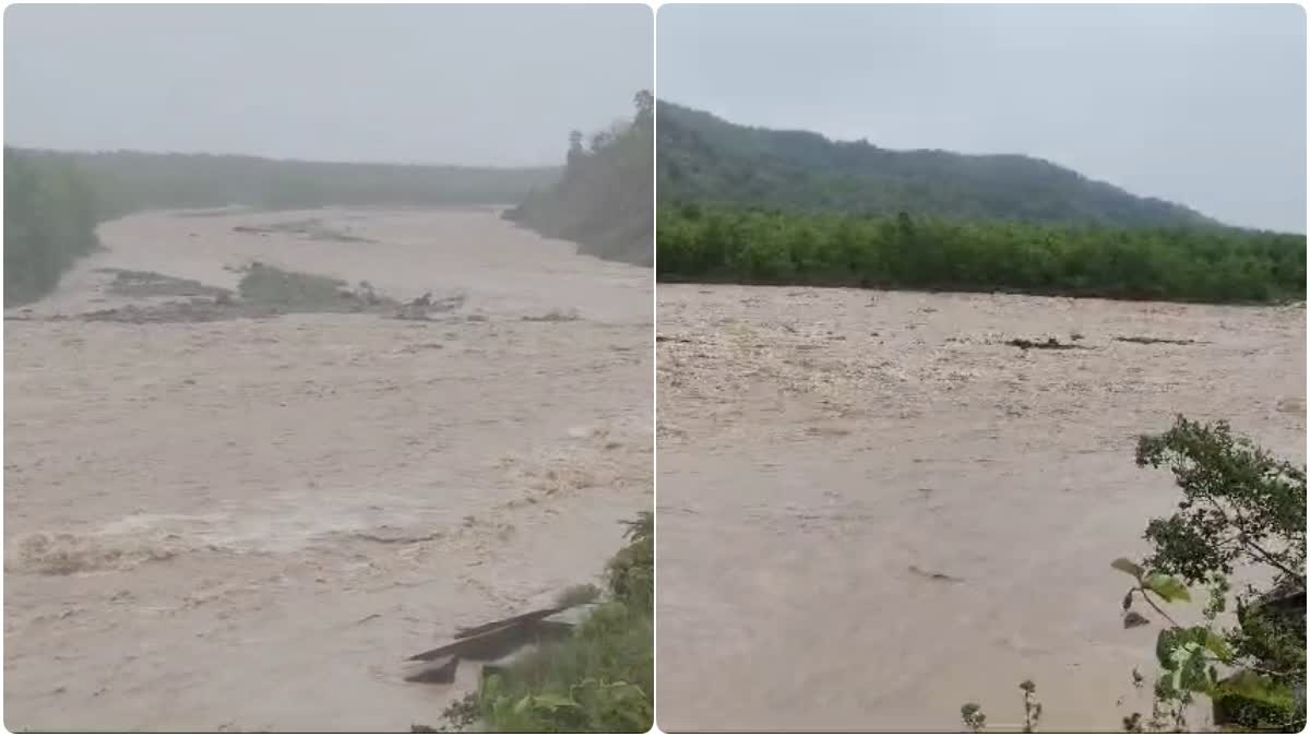 Water Released From Gaula Barrage