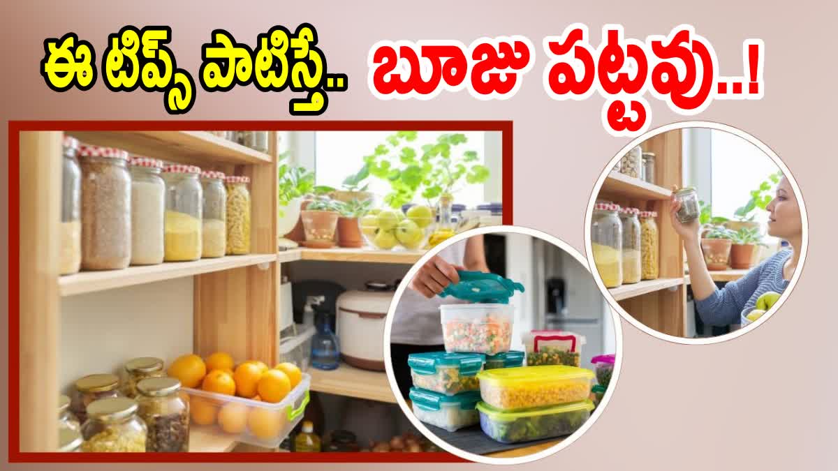 Tips to Store Snacks and Groceries in Monsoon