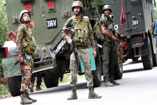 FOUR TERRORISTS GUNNED KULGAM