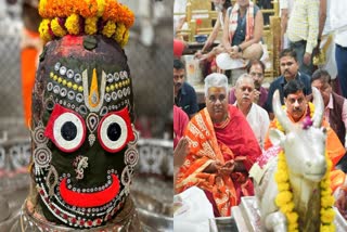 Baba Mahakal makeup as Jagannath