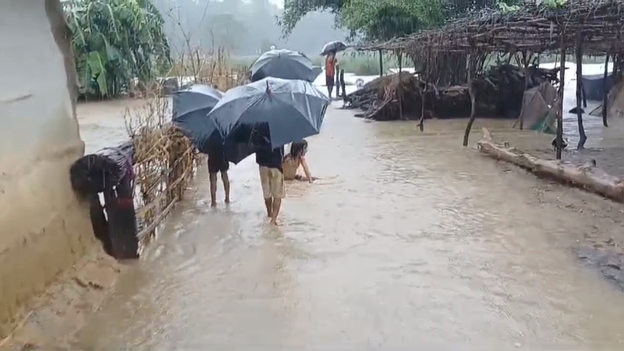 Flood In Bagaha