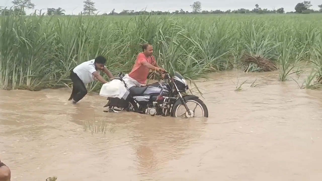 Flood In Bagaha