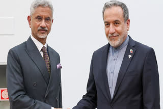 EAM S Jaishankar with his Iranian counterpart Seyed Abbas Araghchi on the sidelines of BRICS Summit in Brazil on Sunday, July 6 2025.