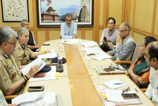 आपदा प्रबंधन प्राधिकरण की बैठक