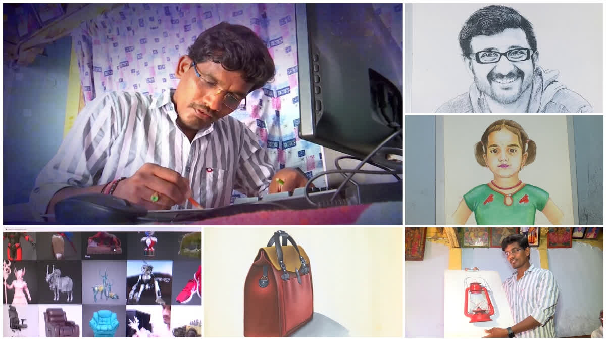 Artist Earns Lakhs with Animation Paintings