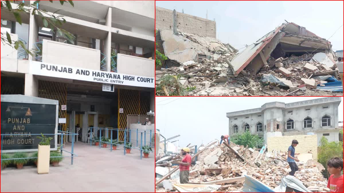 High Court orders to stop demolition in Nuh