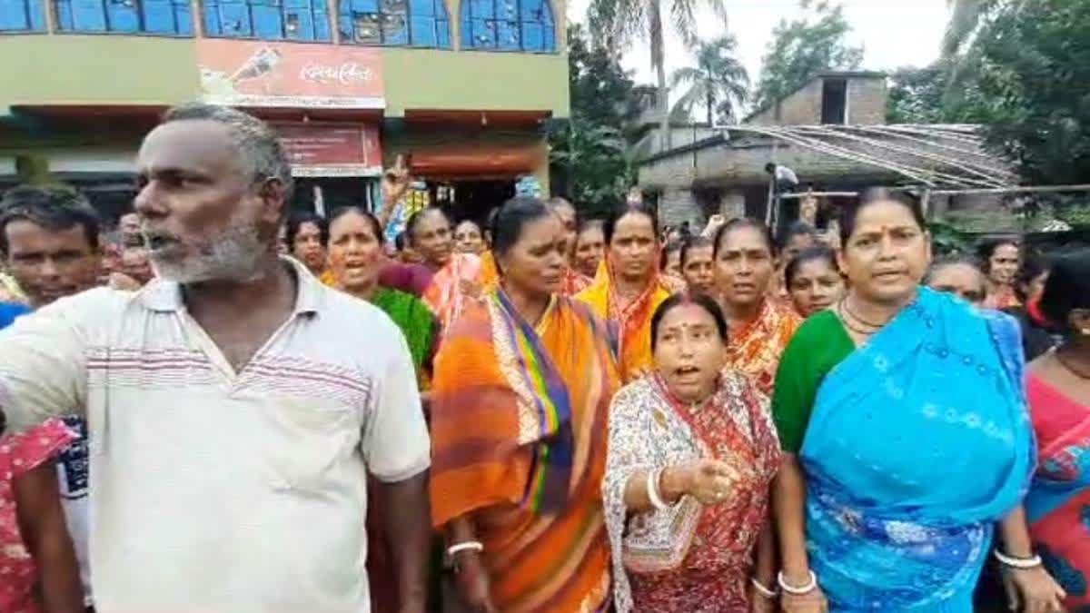 Protest in Ranaghat