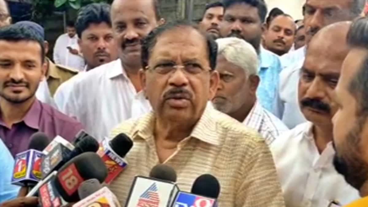 Home Minister Dr G Parameshwara