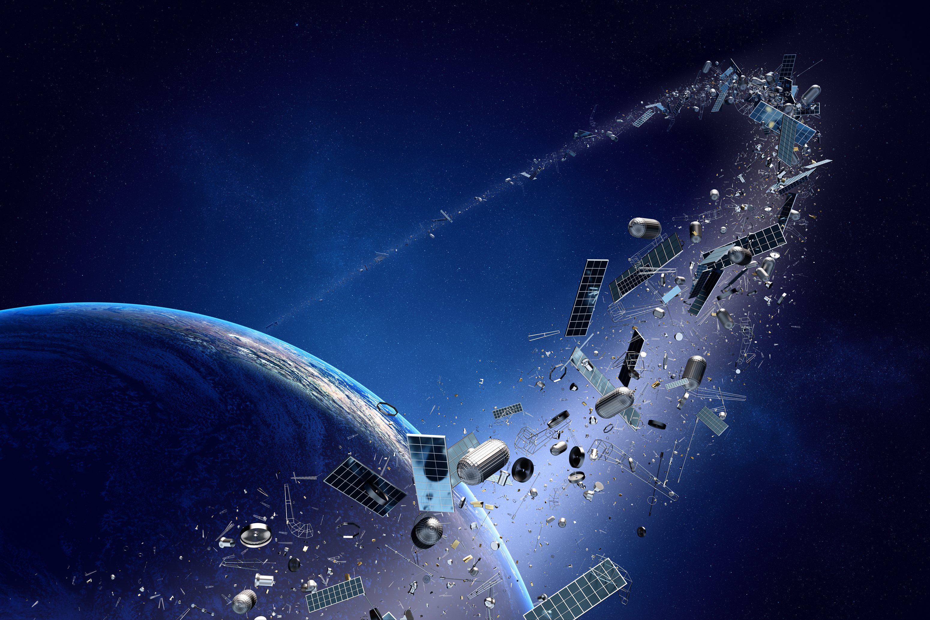 traffic-jam-in-space-garbage-around-earth-and-isro-indian-space-research-organisation-debris