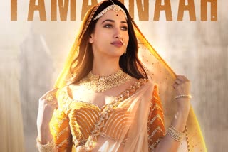 A fan boy jumped in front of Tamannah Bhatia  Tamannah Bhatia  Tamannah  Tamannah Bhatia video viral  തമന്നയ്‌ക്ക് മുന്നില്‍ ചാടി വീണ് ആരാധകന്‍  തമന്ന  നടിയുടെ പ്രതികരണം വൈറല്‍  തമന്നയുടെ മുന്നിലേയ്‌ക്ക് എടുത്തു ചാടി  ബാന്ദ്ര  ദിലീപ്  കാവാല  ജയിലര്‍  രജനികാന്ത്  Jailer