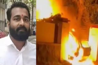 Car explosion in Kerala's Mavelikkara: Man stuck inside, burnt alive