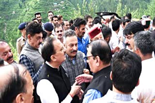 Industrial Minister Visit Chaupal.
