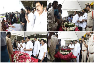 VIPs Pay Tribute to Gaddar