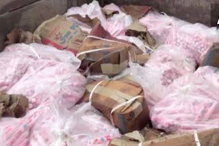 A large quantity of explosive material suspected to have been smuggled into Manipur seized in the Cachar