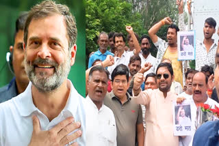 Congress celebrate in bhopal