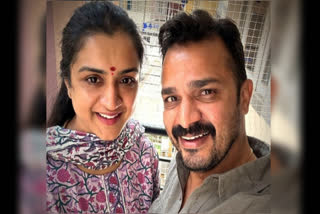 Vijay Raghavendra  Vijay Raghavendra Wife  സ്‌പന്ദന  കന്നട നടി സ്‌പന്ദന  വിജയ് രാഘവേന്ദ്ര  Vijay Raghavendra wife spandana