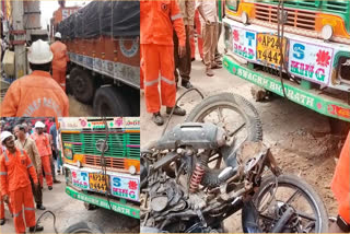 Lorry accident  Jayashankar Bhupalapally
