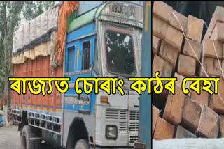 Timber smuggling in Assam