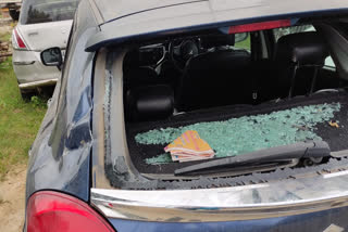 Attack on people and Vandalization in vehicles in Shivdaspura Jaipur, case filed