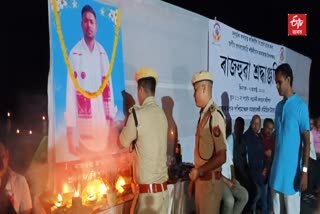 Tribute to Murder Victim Pranab Saikia