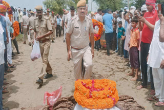 ASI Lakhan Singh death during treatment, his last rites done with state honour