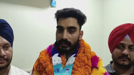 Gaganpreet Singh won two gold medals in the World Police Games in Canada