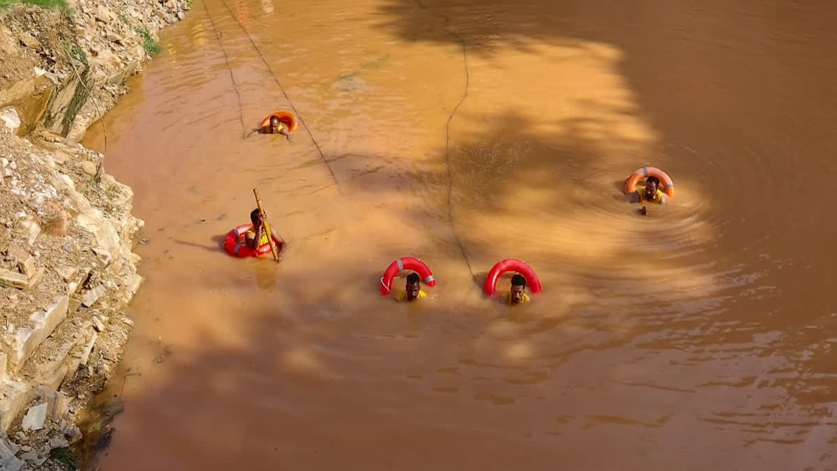 rescue operation by Civil Defence