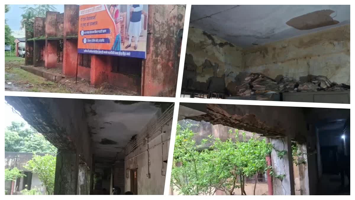 Dilapidated Building In Dhanbad