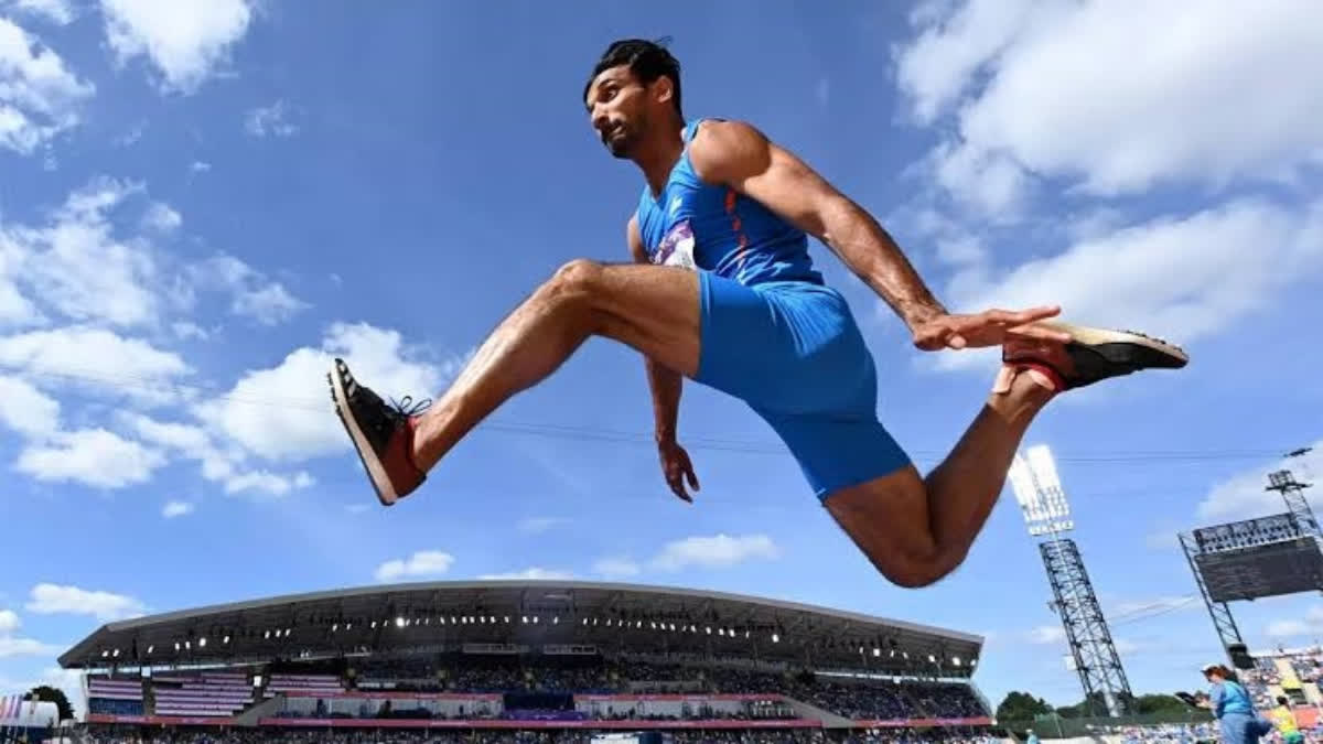 PARIS OLYMPICS 2024  ATHLETE ABDULLAH ABUBAKAR  MALAYALI ATHLETE IN PARIS OLYMPICS  MENS TRIPLE JUMP OLYMPICS NEWS  OLYMPICS 2024