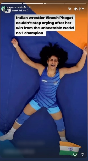 Paris Olympics 2024: B-town celebs laud Vinesh Phogat on her semi-final win