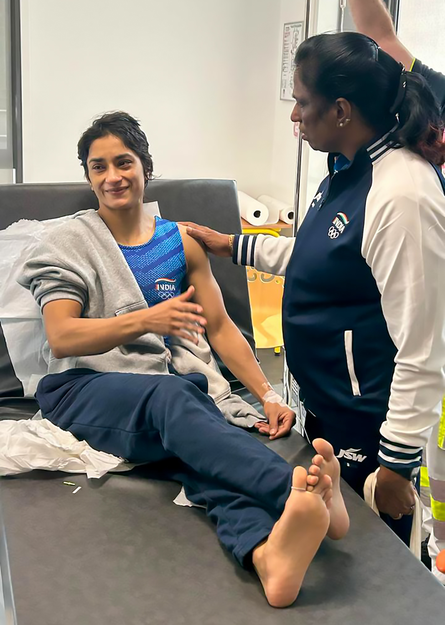 PT Usha and Vinesh Phogat