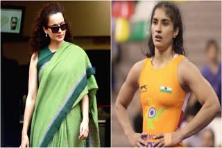 MP Kangana Ranaut Post on Vinesh Phogat