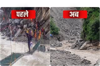 Sonprayag Temporary bridge WashOut