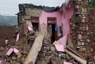 house collapse in bundi district