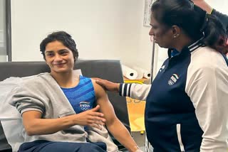 PT Usha meet vinesh phogat