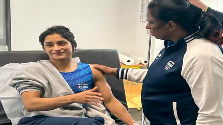 PT Usha meet vinesh phogat