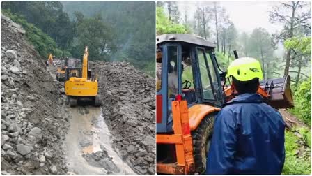 Roads Closed Due to Debris In Uttarkashi