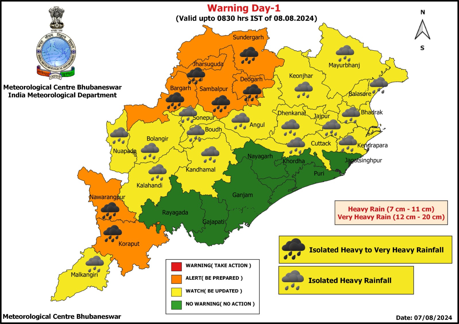 Odisha Weather