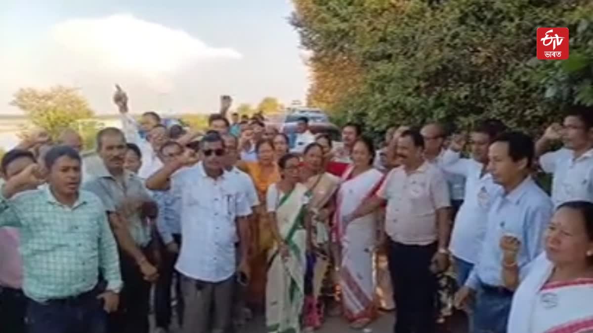 NPS Employee Protest in Jonai