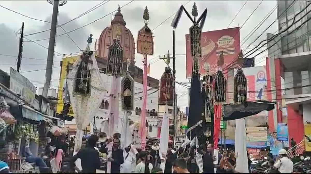 mourning procession for Chehallum in Ranchi