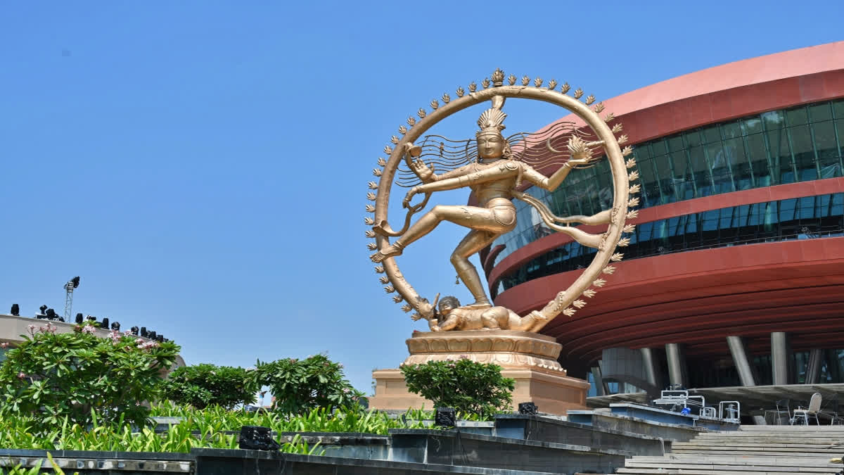 The 27-foot Nataraja single-cast statue, crafted using the ancient Chola lost-wax casting method, that embarked on a remarkable journey from Swamimalai, Tamil Nadu's Thanjavur, to the national capital, is set to welcome the foreign delegates for the G20 Summit.